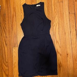 Tobi navy blue mini dress size xs